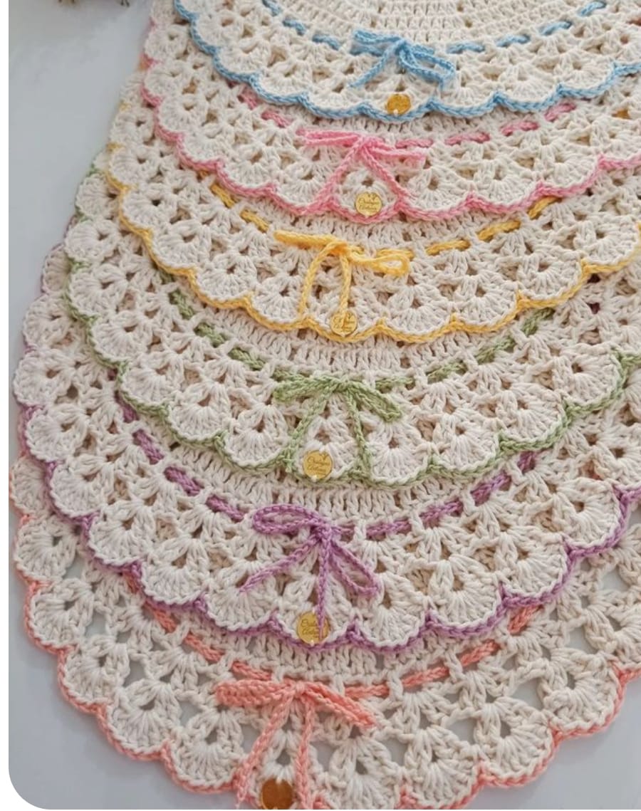 Crochet Table Mats (Set of 6)