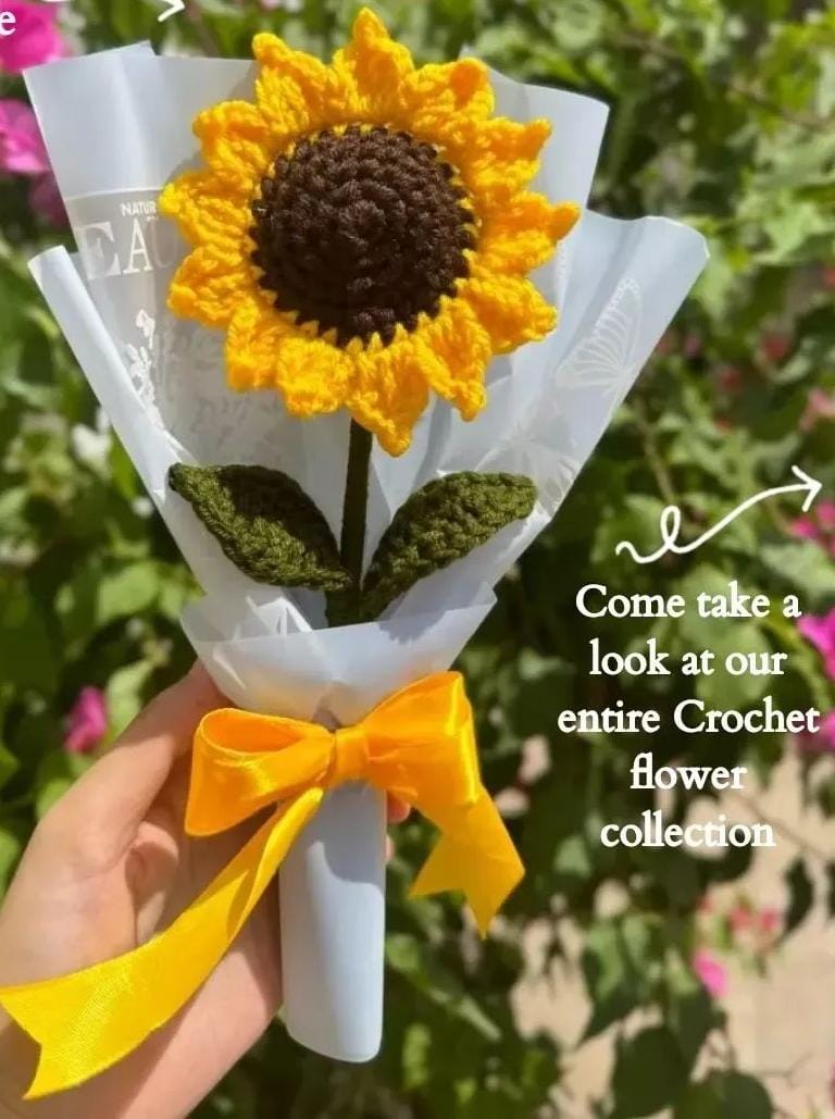 Crochet Gulab ka Phool